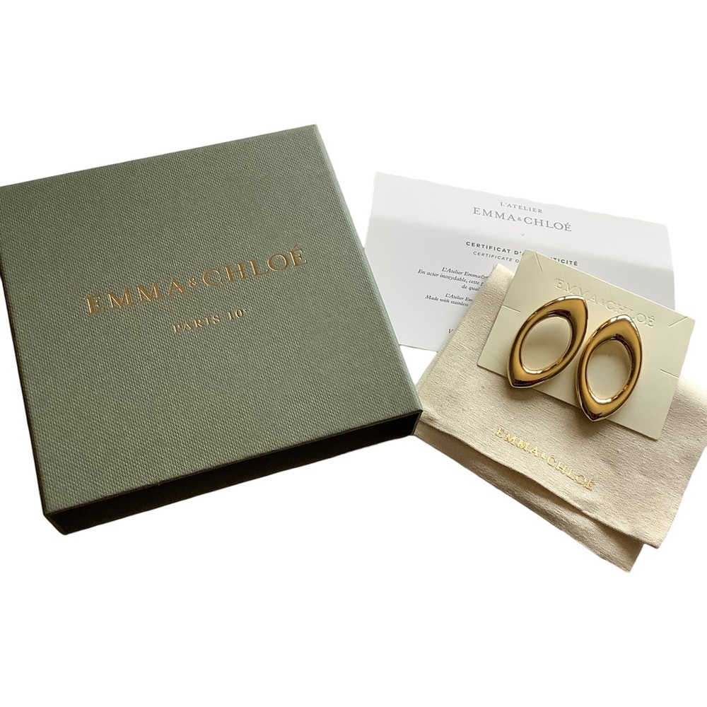 Emma & Chloe Lezat Tall Earrings Brand New
